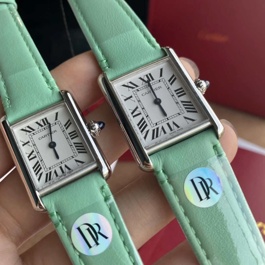 Cartier Tank Must 33.7mm — photographed off the sweep