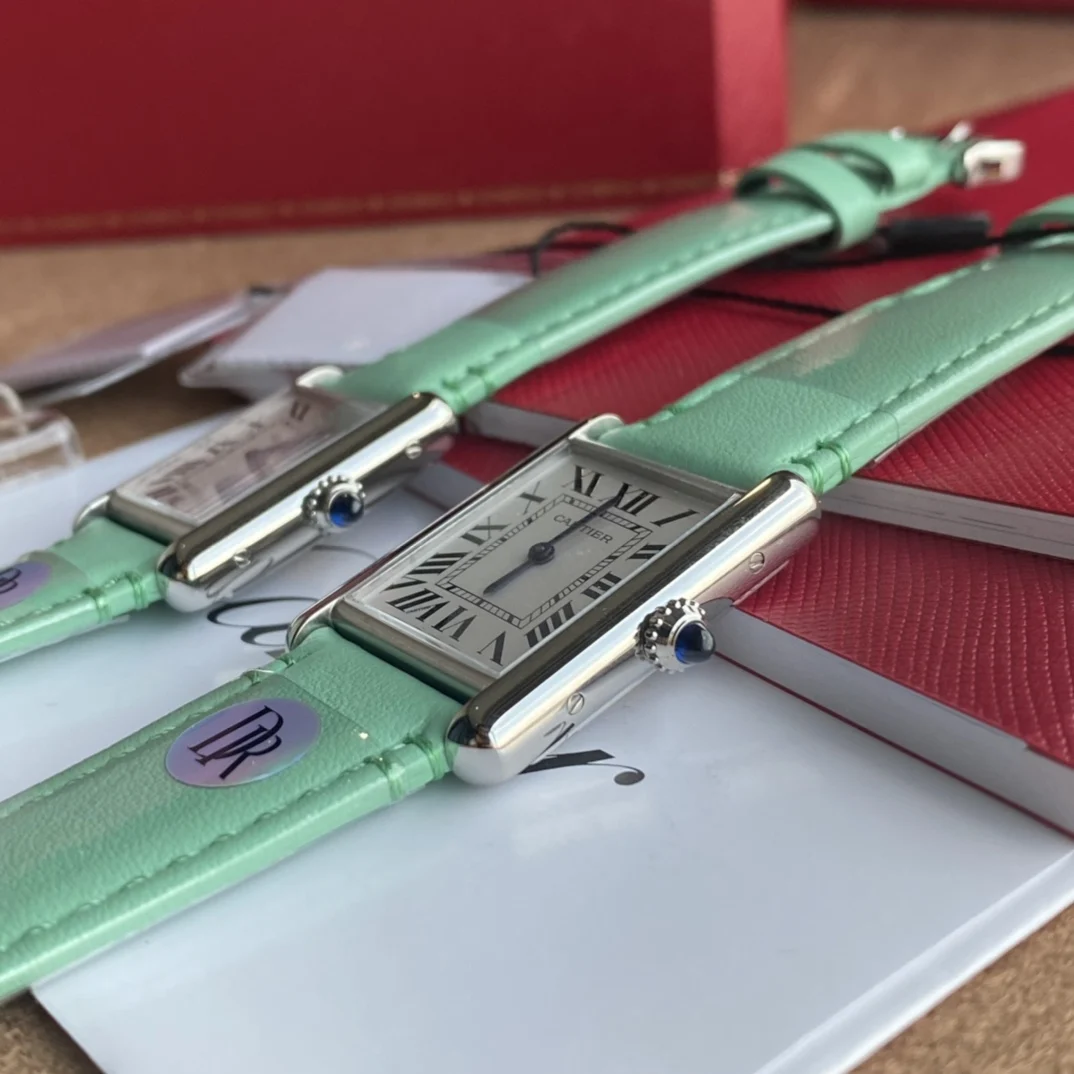 Cartier Tank Must 33.7mm — photographed off the sweep
