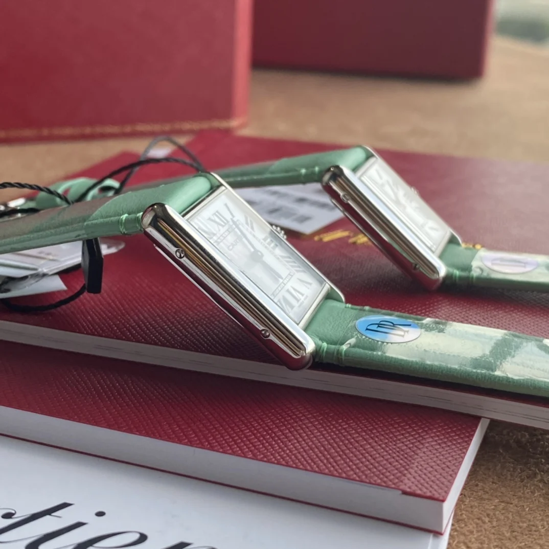 Cartier Tank Must 33.7mm — photographed off the sweep