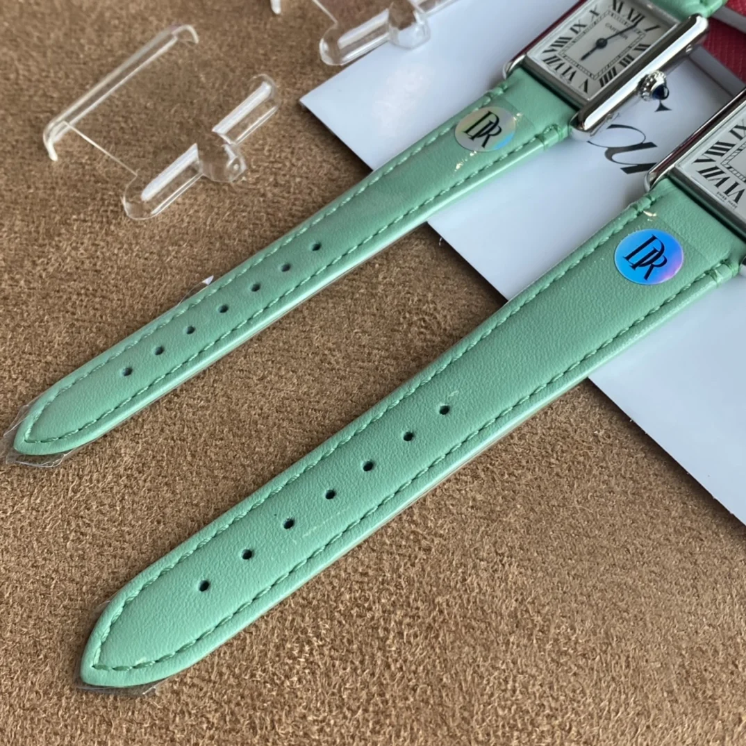 Cartier Tank Must 33.7mm — photographed off the sweep