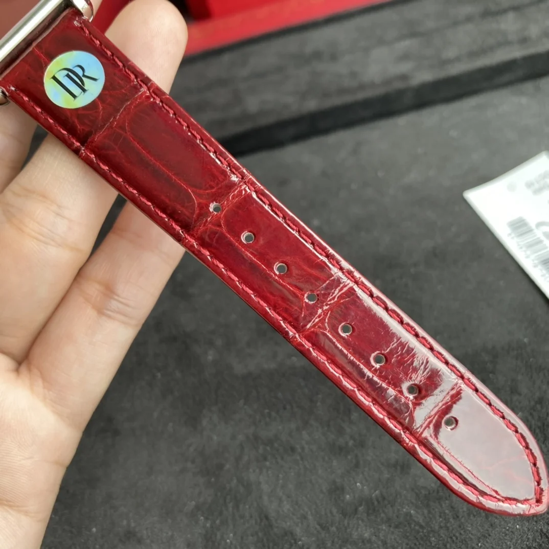 Cartier Tank Must 33mm — photographed off the sweep