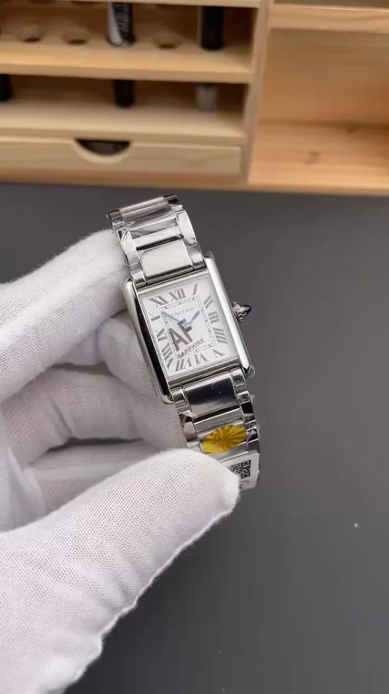Cartier Tank Steel 29.5 × 22mm