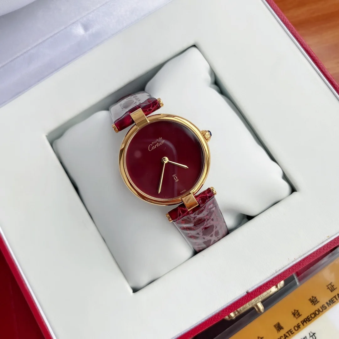 Cartier Yellow Gold — photographed off the sweep