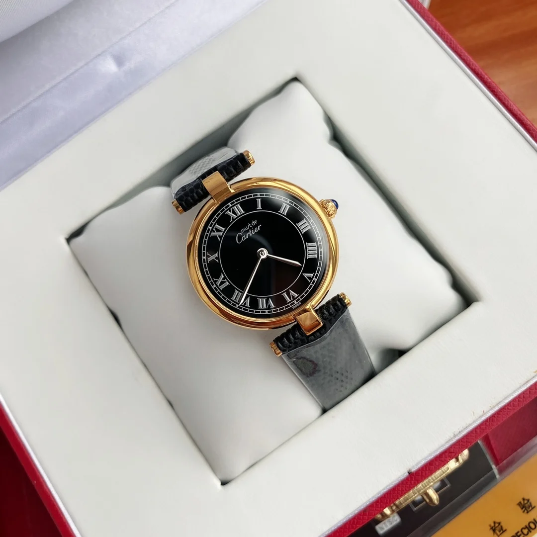 Cartier Yellow Gold — photographed off the sweep