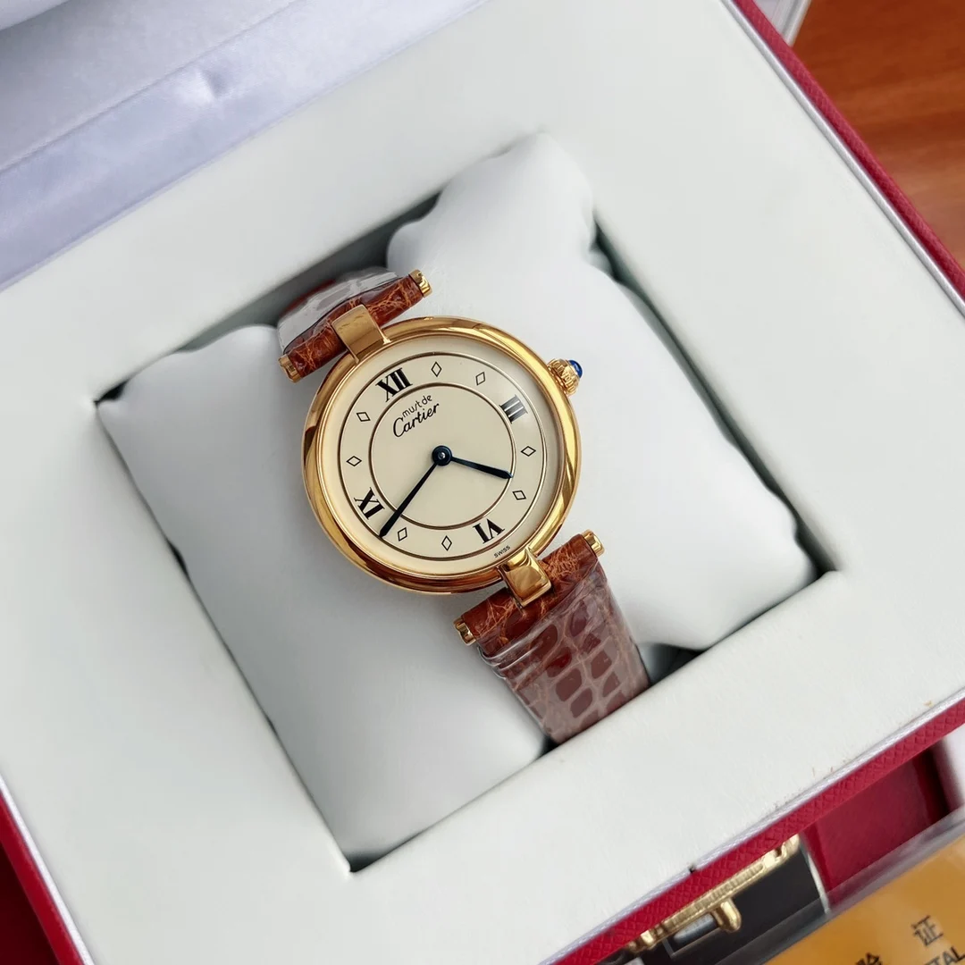 Cartier Yellow Gold — photographed off the sweep
