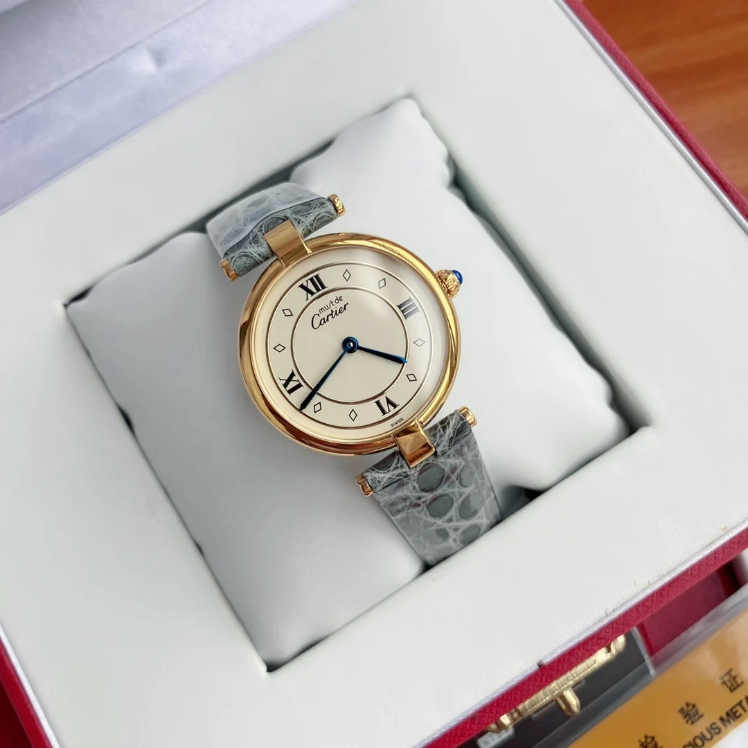 Cartier Yellow Gold — photographed off the sweep