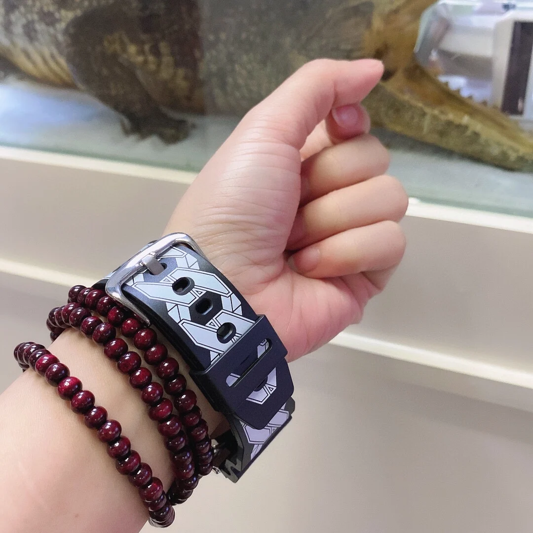 Casio World Time — photographed off the sweep