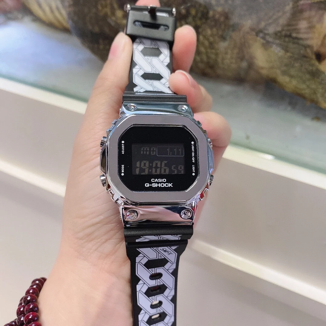 Casio World Time — photographed off the sweep