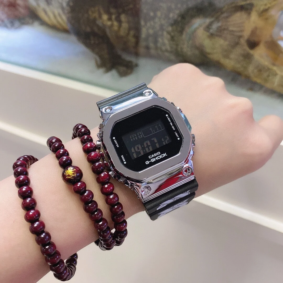 Casio World Time — photographed off the sweep