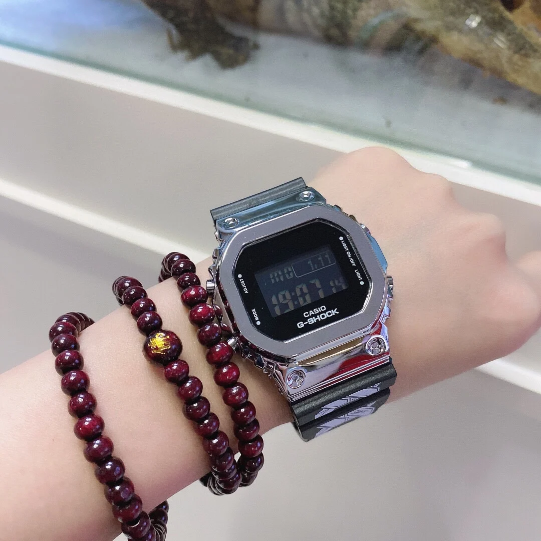 Casio World Time — photographed off the sweep