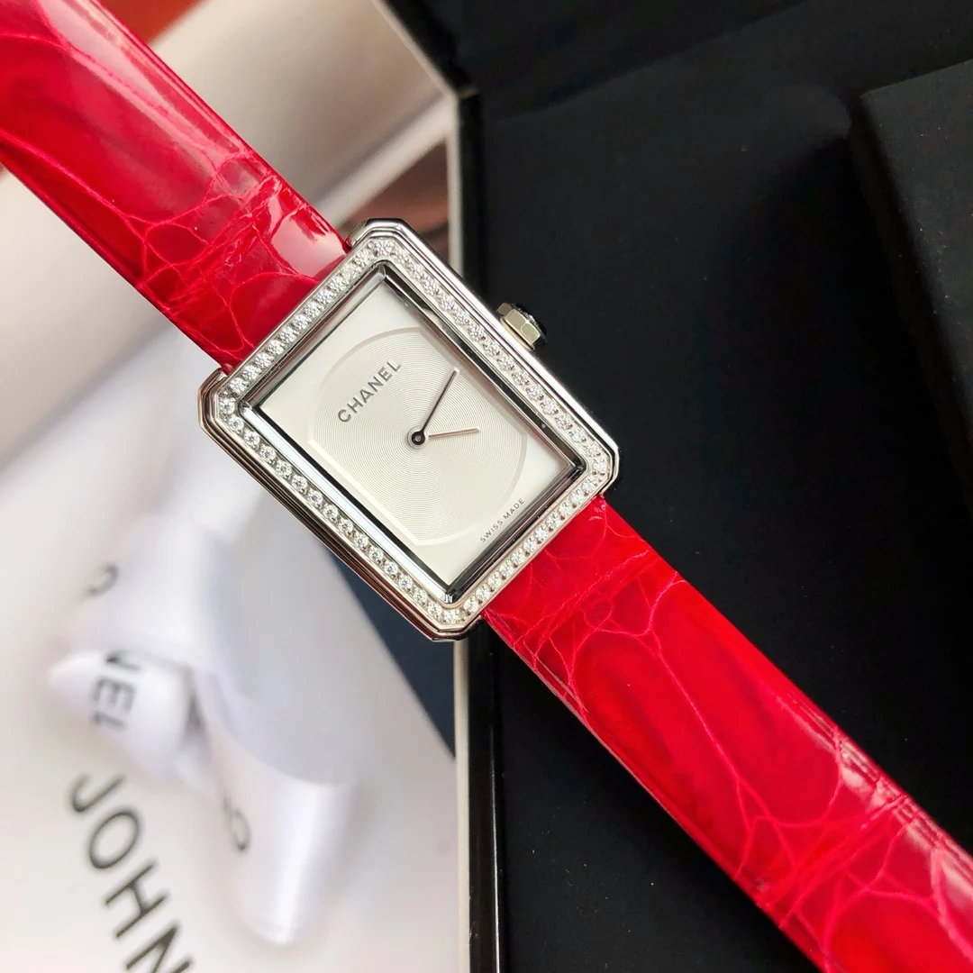 Chanel Boy·Friend Steel Silver Dial — photographed off the sweep