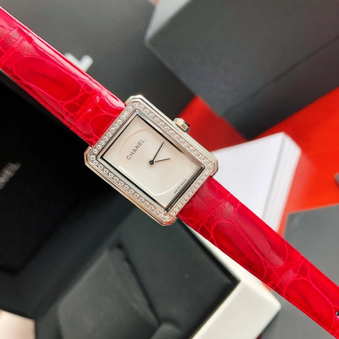 Chanel Boy·Friend Steel Silver Dial — photographed off the sweep