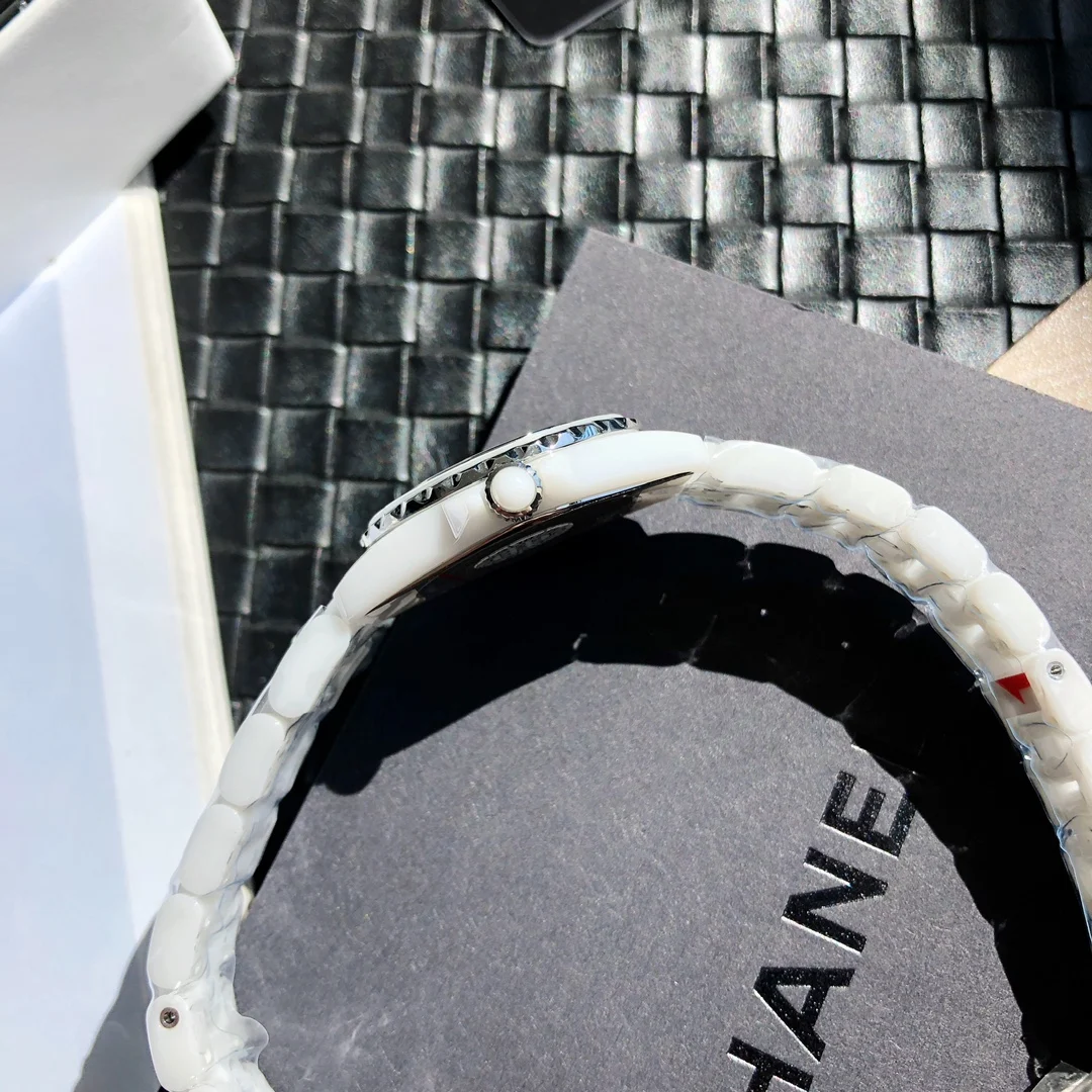 Chanel J12 Ceramic 29mm — photographed off the sweep