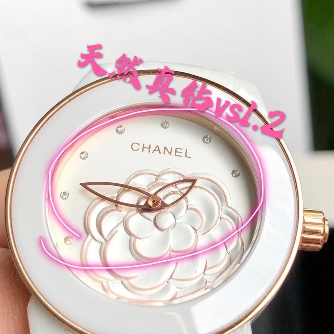 Chanel J12 Ceramic 33mm — photographed off the sweep