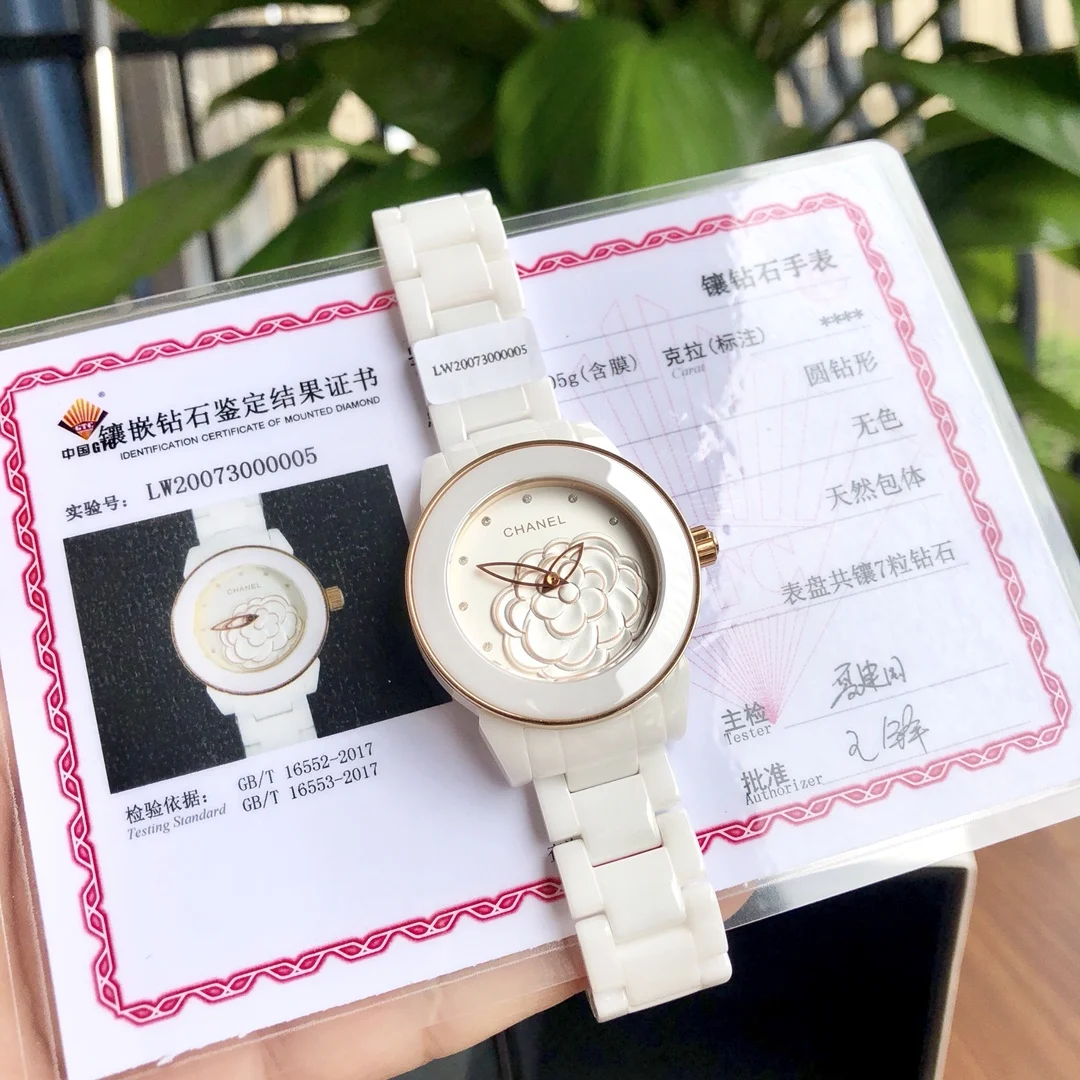 Chanel J12 Ceramic 33mm — photographed off the sweep