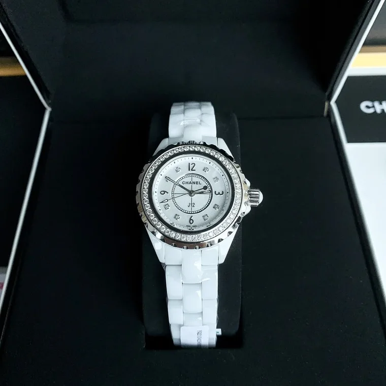 Chanel J12 Ceramic Diamond-Set 33mm