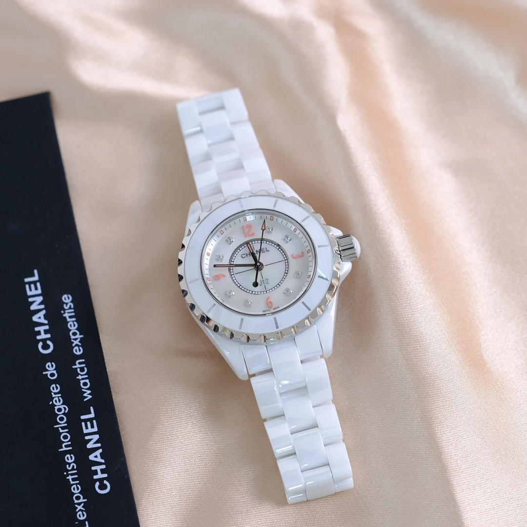 Chanel J12 Ceramic Diamond-Set 33mm