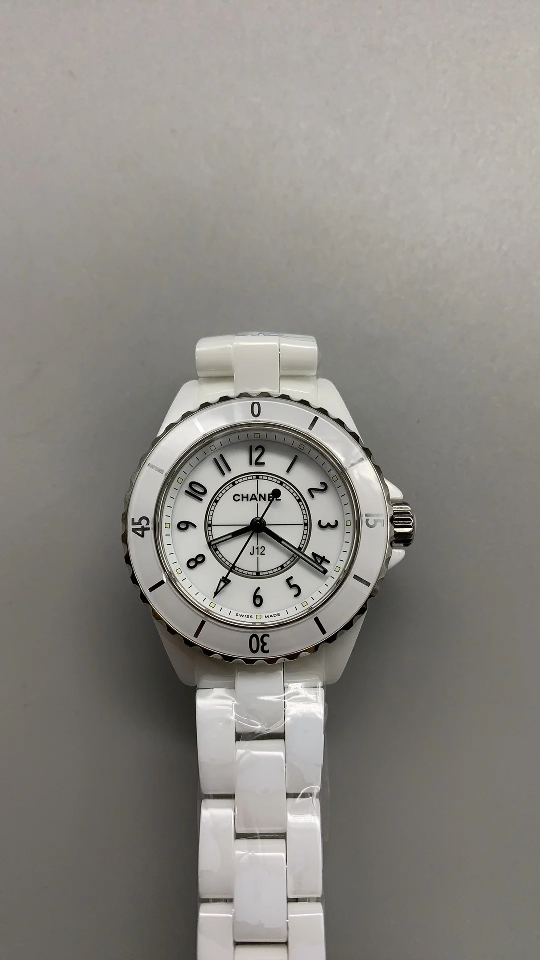 Chanel J12 Ceramic White Dial