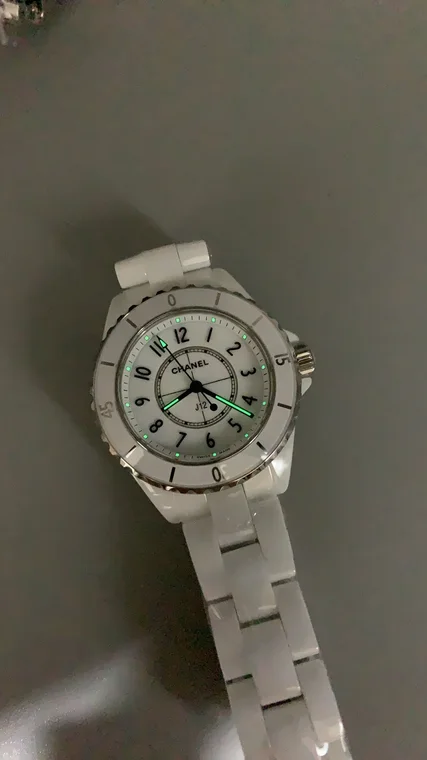 Chanel J12 Ceramic White Dial
