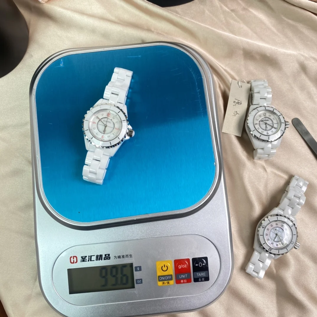 Chanel J12 Ceramic — photographed off the sweep