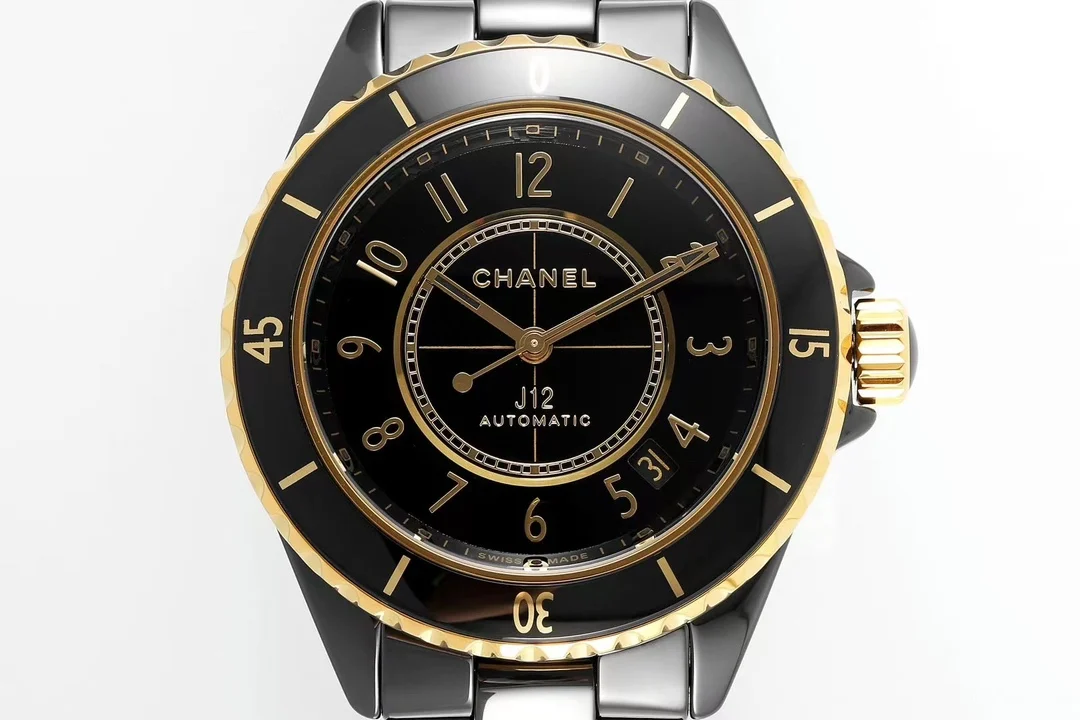 Chanel J12 Yellow Gold Black Dial
