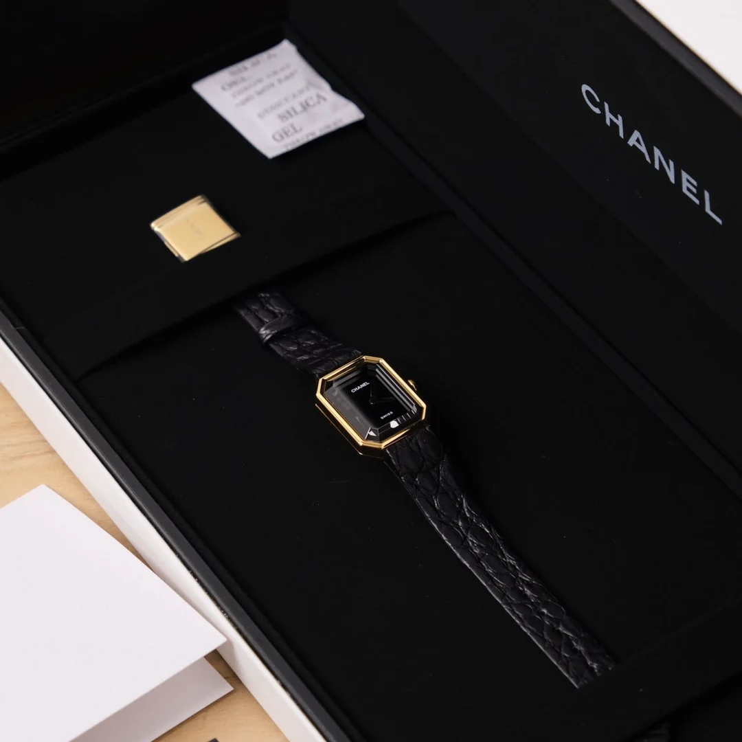 Chanel Première Black Dial — photographed off the sweep
