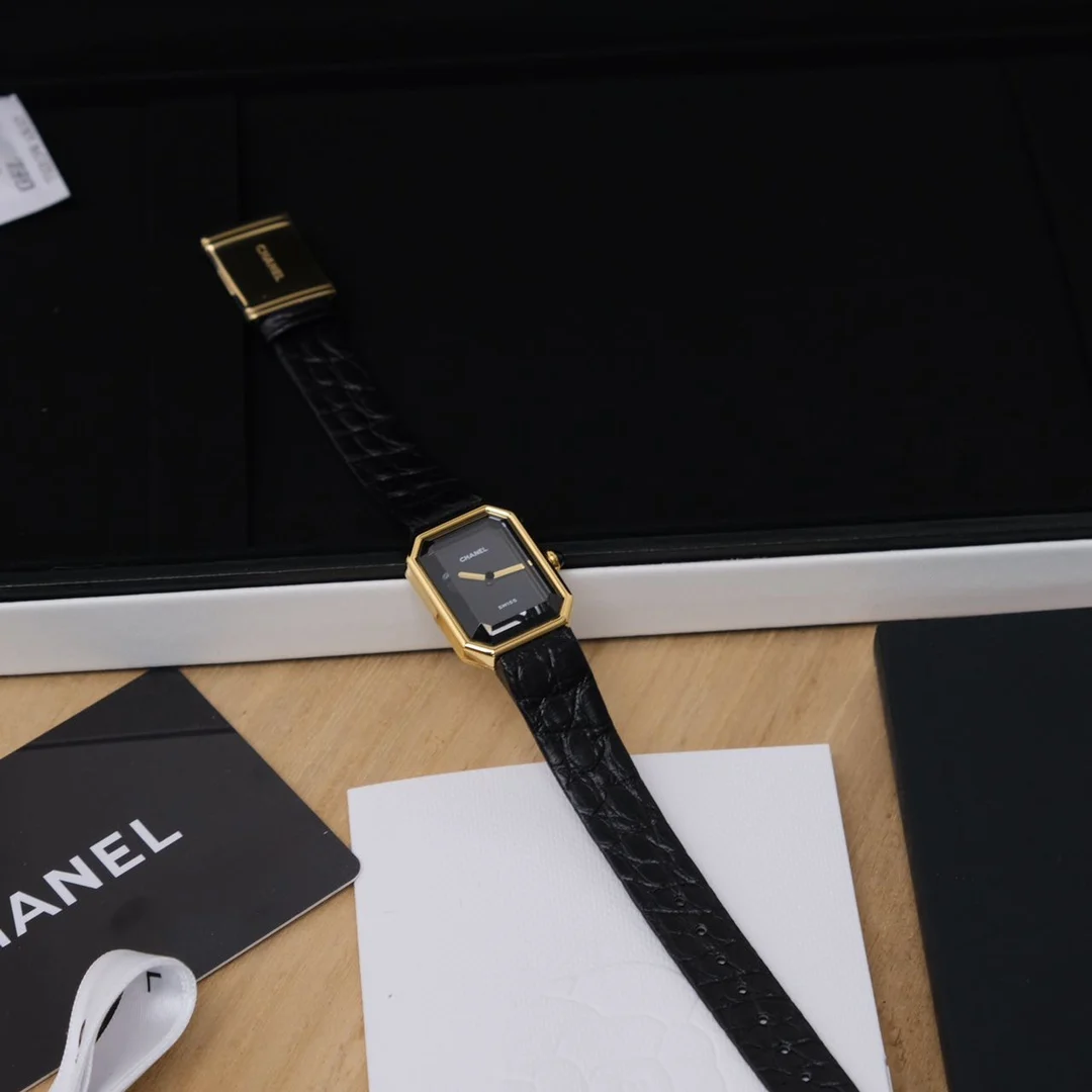 Chanel Première Black Dial — photographed off the sweep