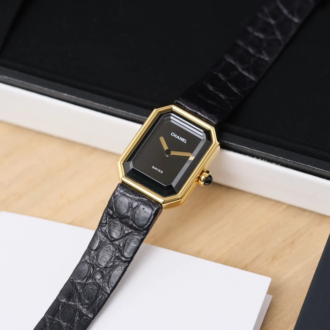 Chanel Première Black Dial — photographed off the sweep