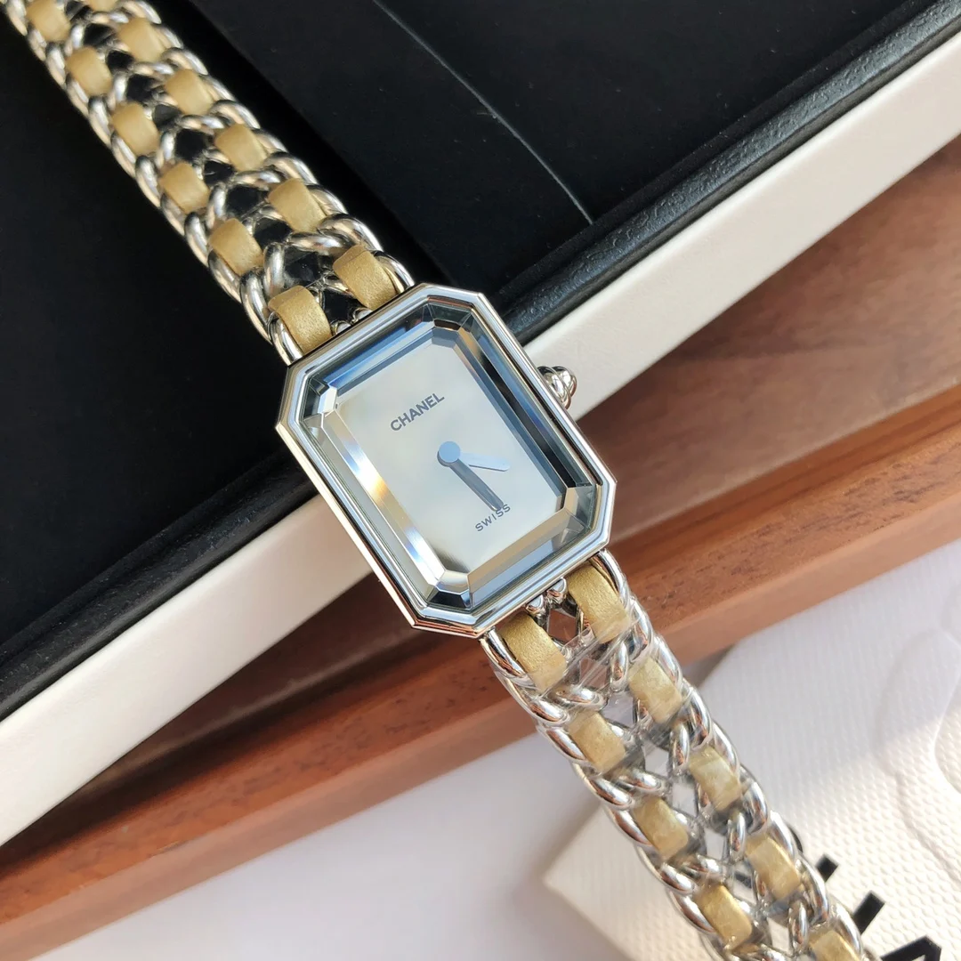 Chanel Steel 26 × 20mm — photographed off the sweep