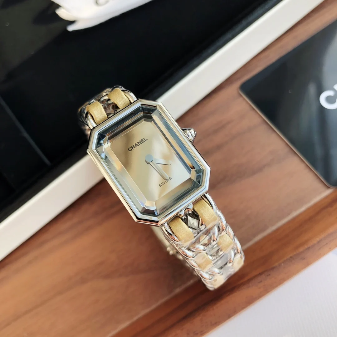 Chanel Steel 26 × 20mm — photographed off the sweep