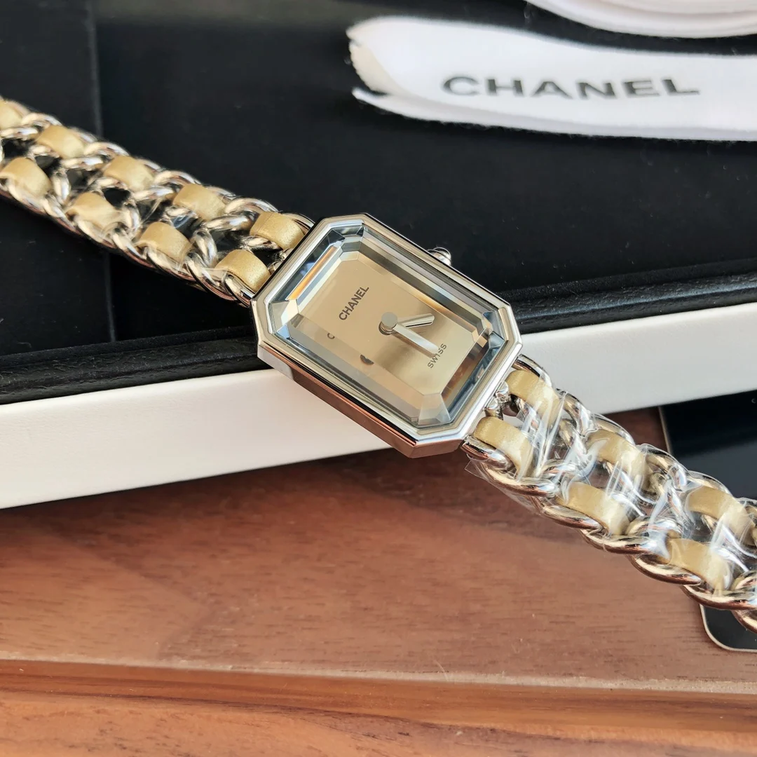 Chanel Steel 26 × 20mm — photographed off the sweep