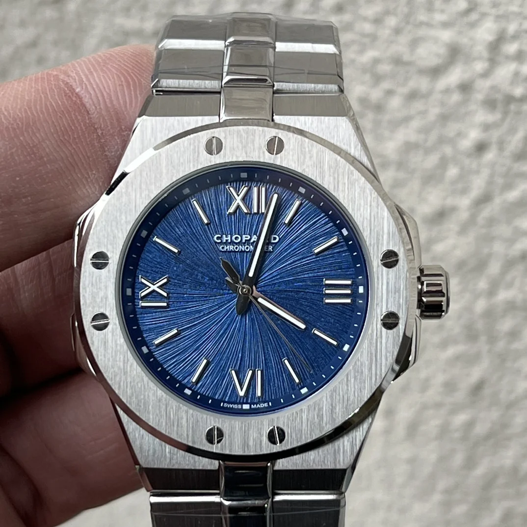Chopard Alpine Eagle Steel — photographed off the sweep