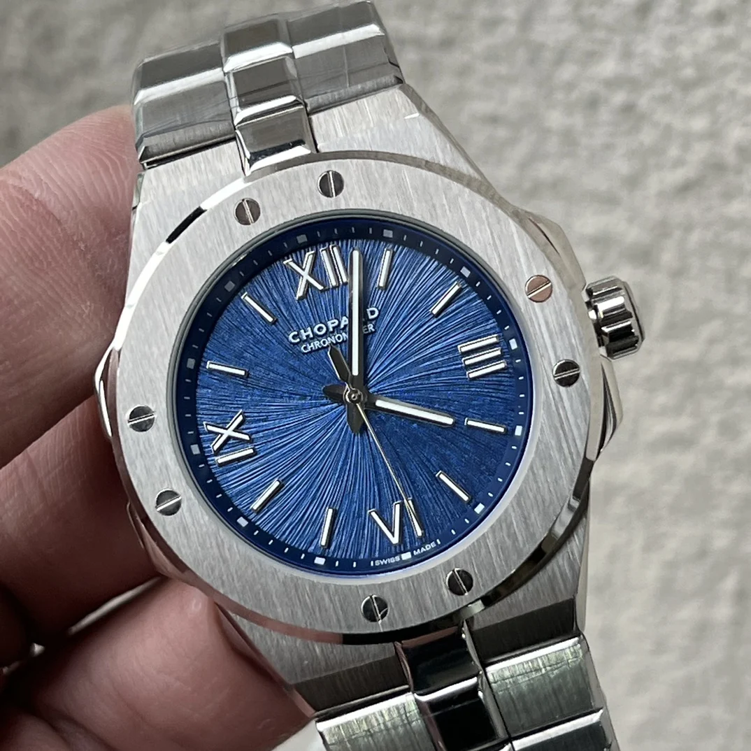 Chopard Alpine Eagle Steel — photographed off the sweep