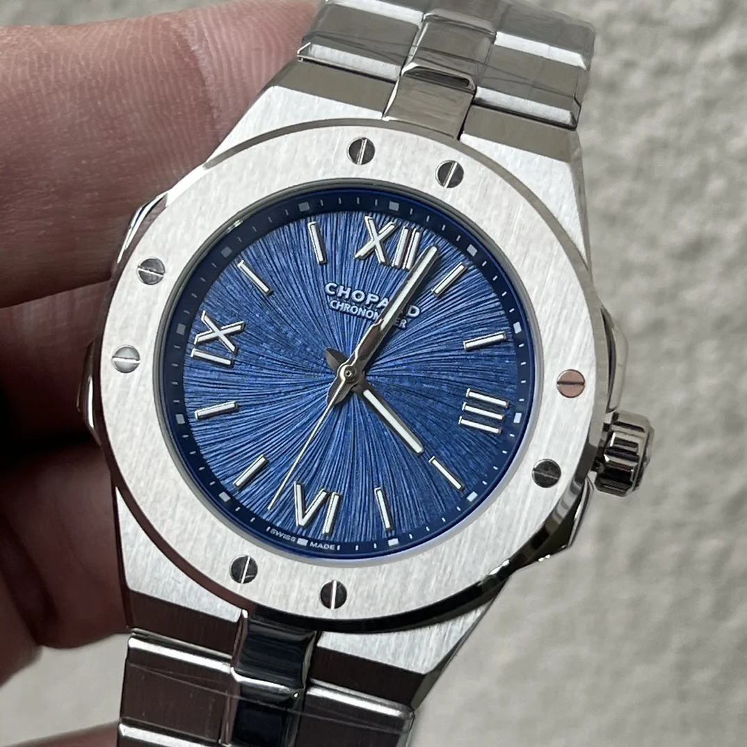Chopard Alpine Eagle Steel — photographed off the sweep