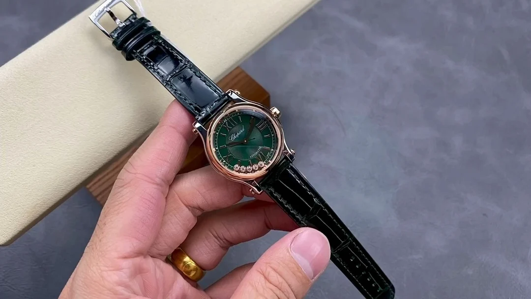 Chopard Happy Diamonds Rose Gold 30mm