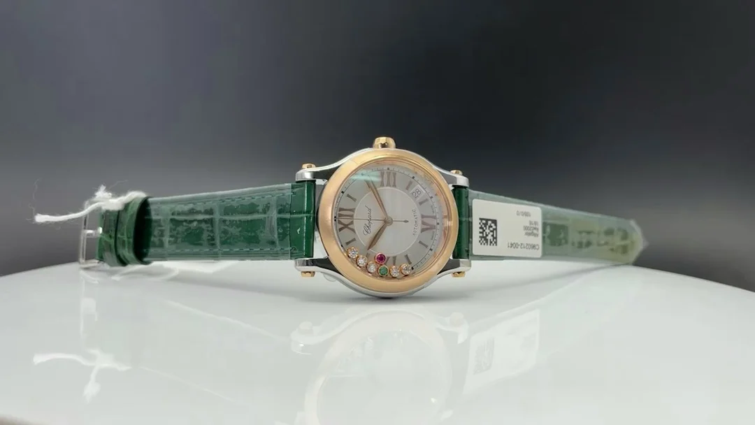 Chopard Happy Sport 30mm — photographed off the sweep