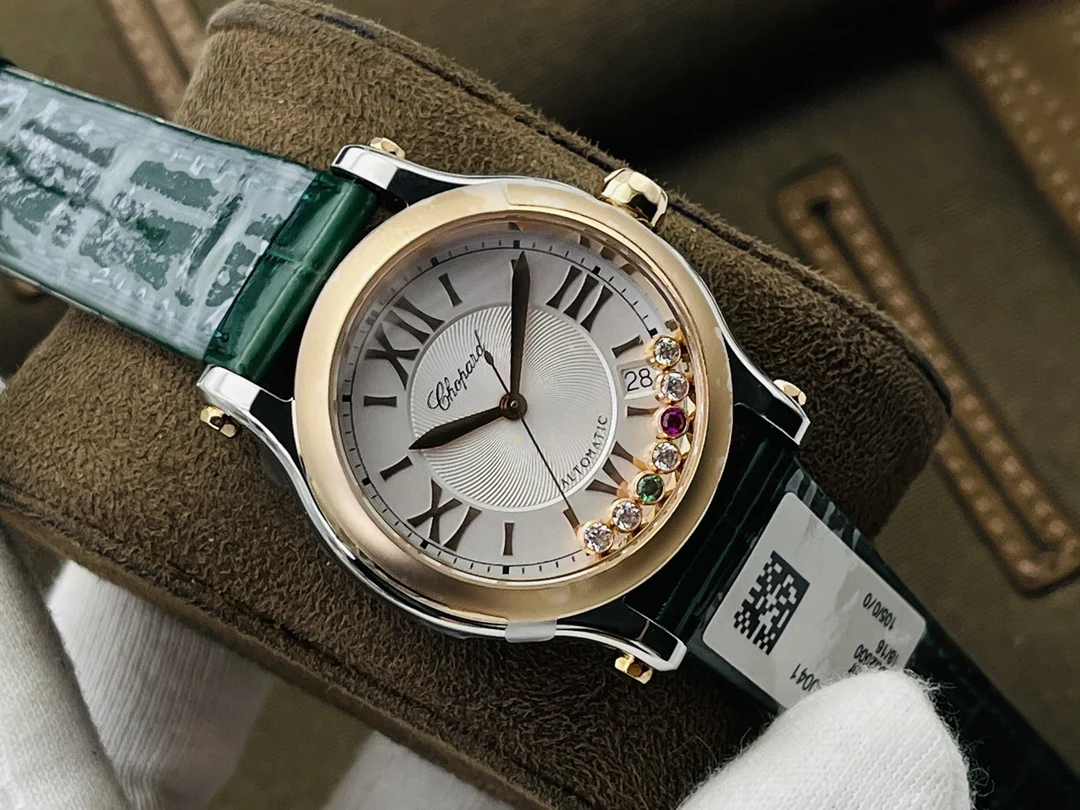Chopard Happy Sport 30mm — photographed off the sweep