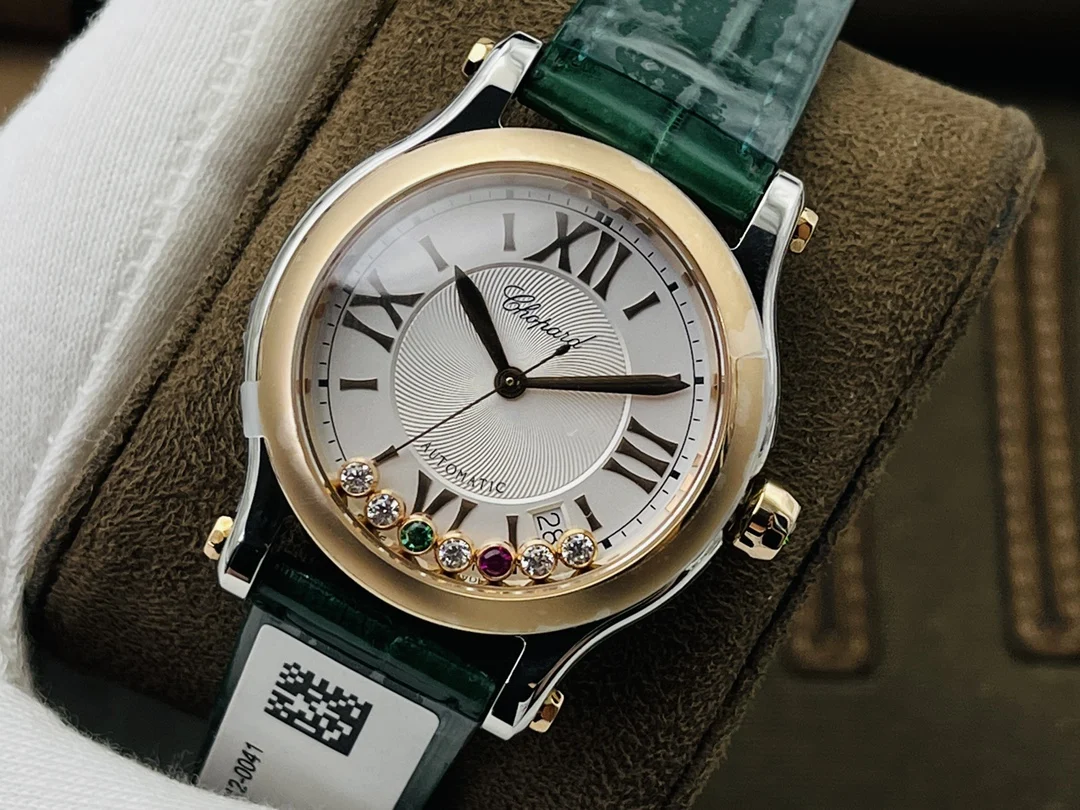 Chopard Happy Sport 30mm — photographed off the sweep