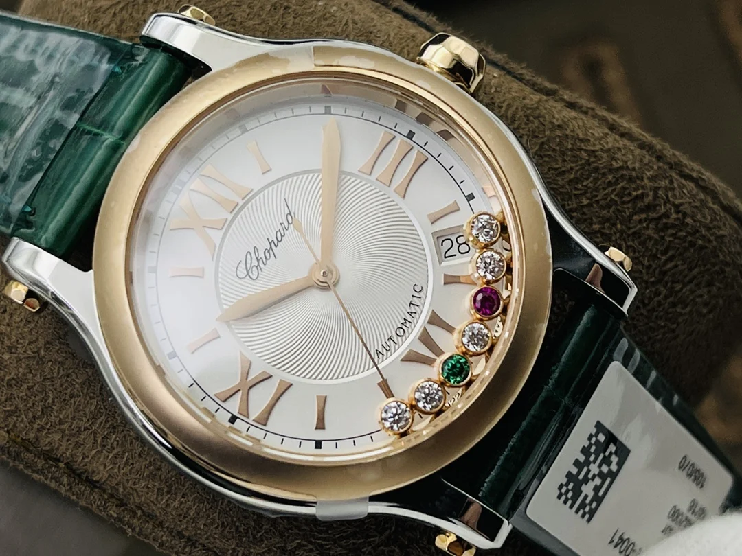 Chopard Happy Sport 30mm — photographed off the sweep