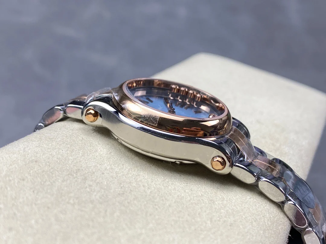 Chopard Happy Sport Green Dial 30mm β photographed off the sweep