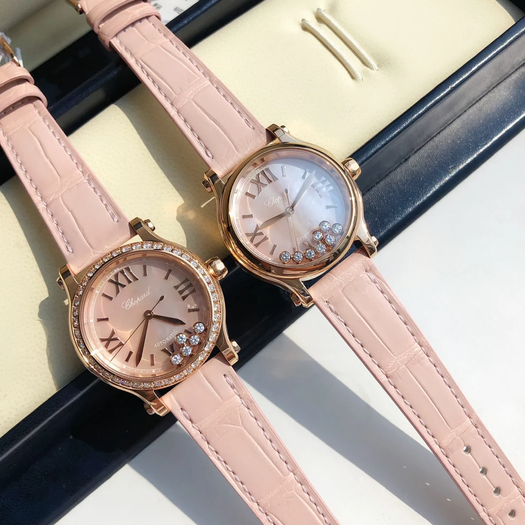 Chopard Happy Sport Rose Gold White Dial