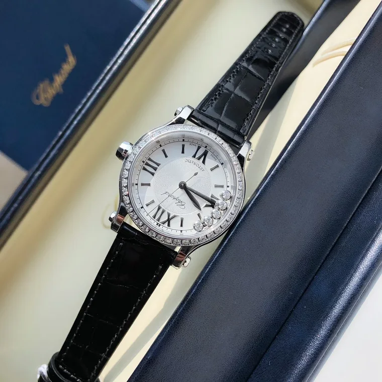 Chopard Happy Sport Rose Gold White Dial