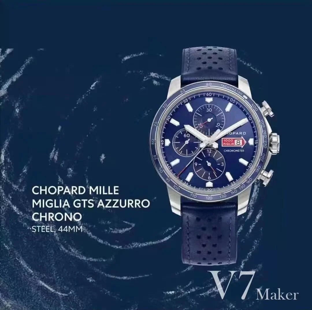 Chopard Mille Miglia — photographed off the sweep