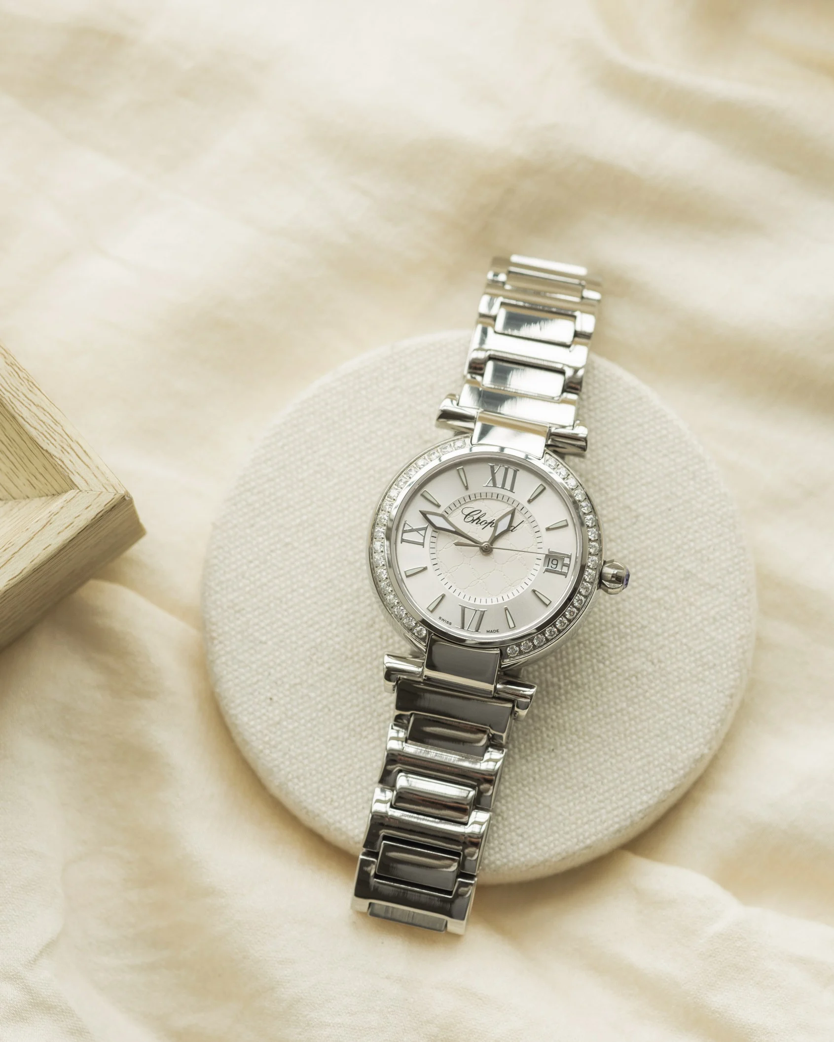 Chopard Purple Dial — photographed off the sweep
