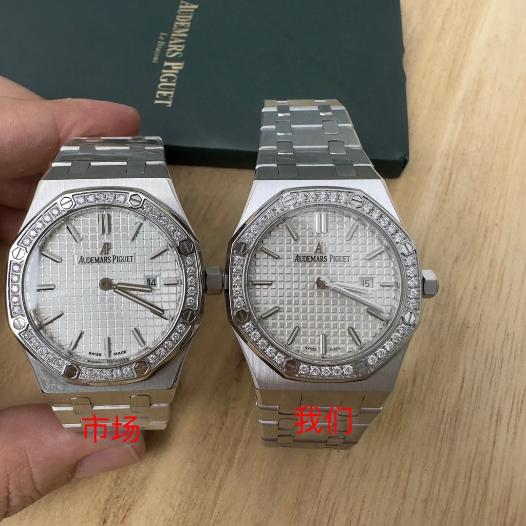 Comparison photos with market counterparts show you