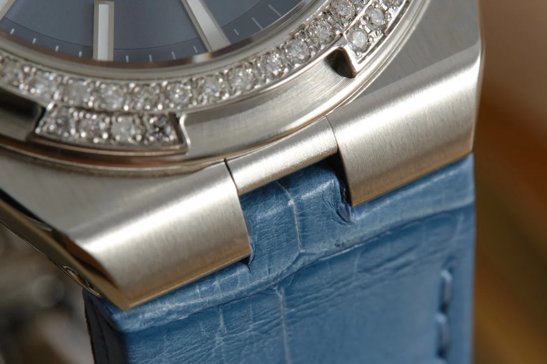 Detailed shots of haze blue — photographed off the sweep
