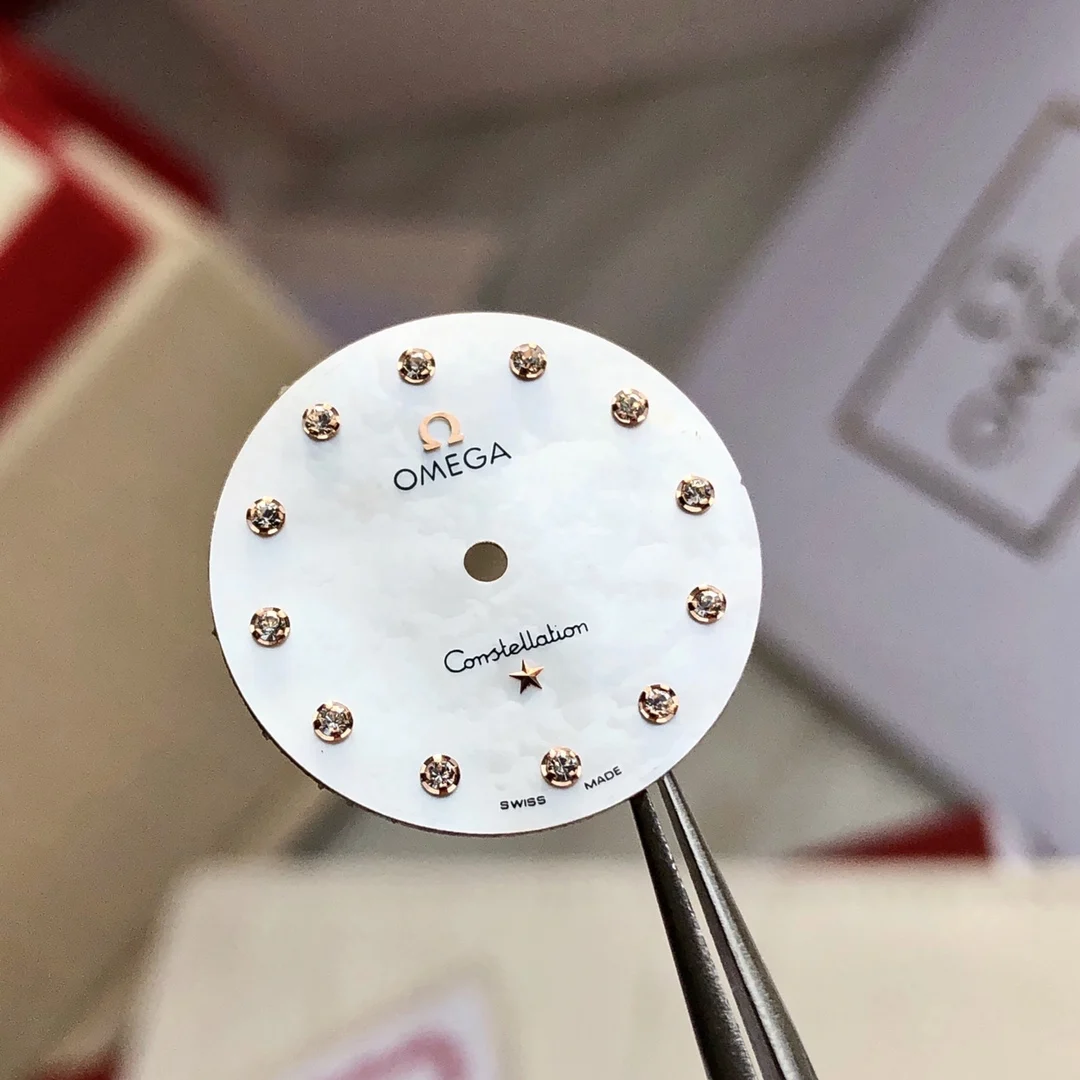 Each dial face uses genuine, high-quality natural deep-sea — photographed off the sweep