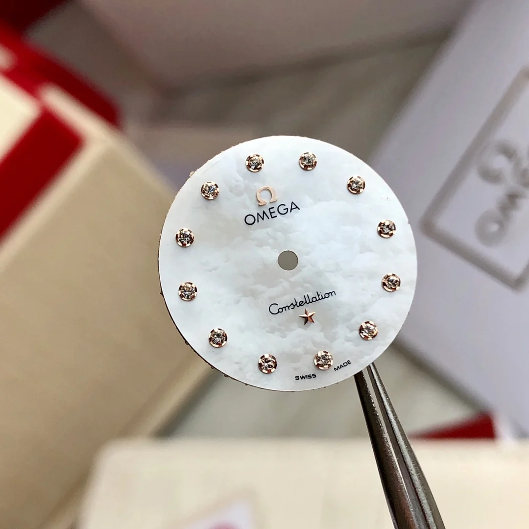Each dial face uses genuine, high-quality natural deep-sea — photographed off the sweep