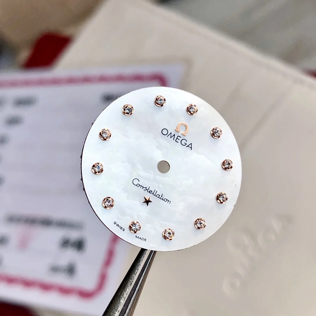 Each dial face uses genuine, high-quality natural deep-sea — photographed off the sweep