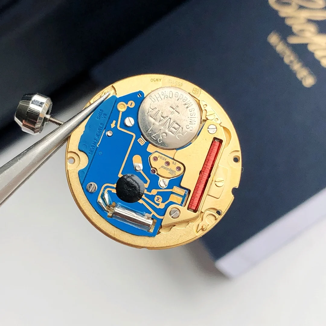 ETA-955.112 is exclusively supplied with original movement parts — photographed off the sweep